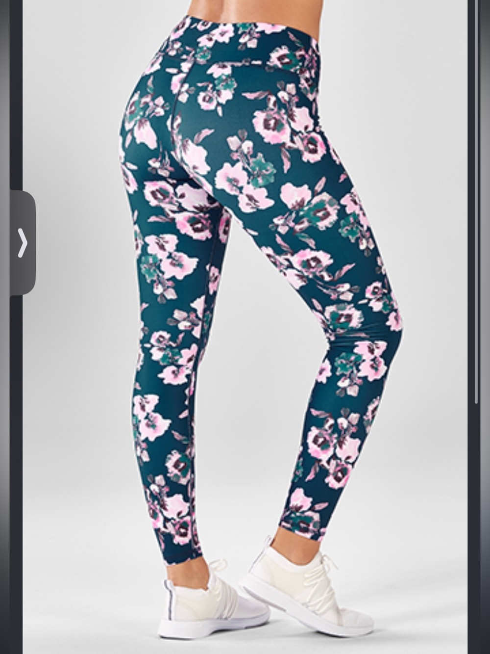 Fabletics Define PowerHold Mid Rise Legging in Euphoria Floral Size M $64.95
